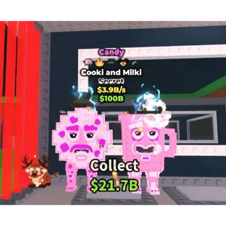 🍬 5 TRAITS!!! Candy Cooki and Milki 3.9B/s - SAB (Fast Delivery)
