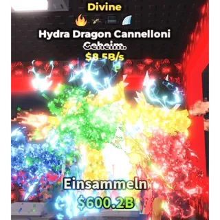 🪽 4 TRAITS!!! DIVINE Hydra Dragon Cannelloni 8.5B/s (Steal A Brainrot) 🐉