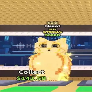 ‎🐱🦉 [OG] Gold Meowl 750M/s - SAB (Fast Delivery)