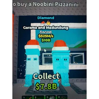 💎 2 TRAITS!!! Diamond Garama And Madundung 525M/s - SAB (Fast Delivery)