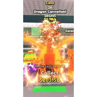 🌋 NEW "26" LAVA Dragon Cannelloni 2.7B/s - SAB (Fast Delivery)