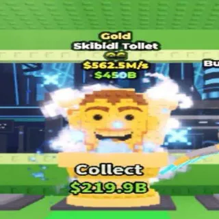 ‎🏆 Gold [OG] Skibidi Toilet 562.5M/s - SAB (Fast Delivery)  🚽