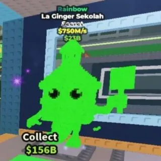 🎅 1 TRAIT!!! Rainbow La Ginger Sekolah 750M/s - SAB (Fast Delivery)