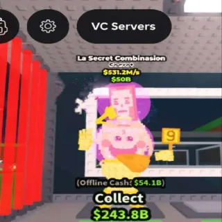 ⚜️ 1 TRAIT!!! Gold La Secret Combinasion 531.2M/s - SAB (Fast Delivery)