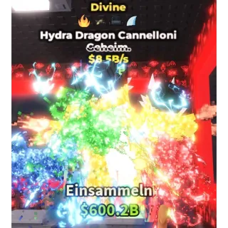 🪽 4 TRAITS!!! DIVINE Hydra Dragon Cannelloni 8.5B/s (Steal A Brainrot) 🐉