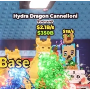 🐉 NYAN TRAIT!!! Hydra Dragon Cannelloni 2.1B/s - SAB (Fast Delivery)