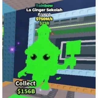 🎅 1 TRAIT!!! Rainbow La Ginger Sekolah 750M/s - SAB (Fast Delivery)