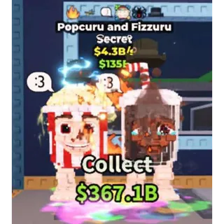 🍿 6 TRAITS!!! Popcuru and Fizzuru 4.3B/s - SAB (Fast Delivery)