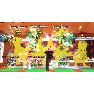 🐲 Dragon Gingerini Bundle (Steal A Brainrot) 🎅