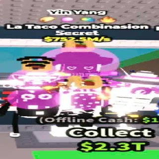 ☯️ 4 TRAITS!!! Yin Yang La Taco Combinasion 752.5M/ - SAB (Fast Delivery)