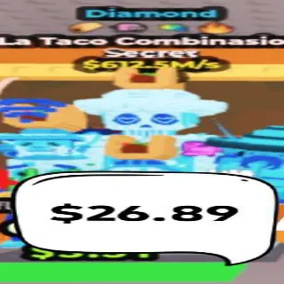 💎 4 TRAITS!!! Diamond La Taco Combinasion
612.5M/s- SAB (Fast Delivery)