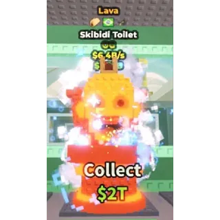 ‎🌋 3 TRAITS!!! [OG] LAVA Skibidi Toilet 6.4B/s 🚽 - SAB (Fast Delivery)