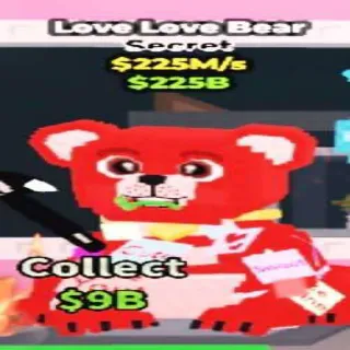 ♥️🐻 Love Love Bear 225M/s - SAB (Fast Delivery) 🐻♥️