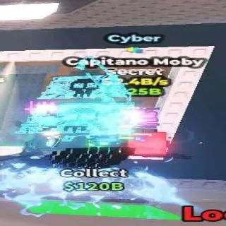 🤖 GLITCHED TRAIT!!! Cyber Capitano Moby 2.4B/s