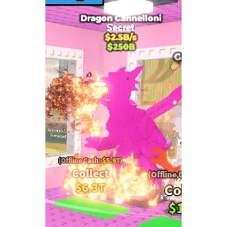 🌈 Rainbow Dragon Cannelloni 2.5B/s (Steal A Brainrot) 🐲