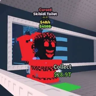 ‎👹 CURSED [OG] Skibidi Toilet 4B/s - SAB (Fast Delivery)  🚽