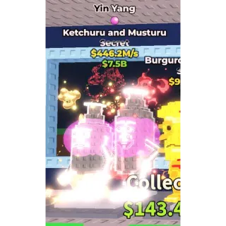 ☯️ 1 TRAIT!!! Yin Yang Ketchuru And Musturu 446.2M/s - SAB (Fast Delivery)