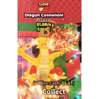 🌮 TACO & CRAB TRAIT!!! GOLD Dragon Cannelloni 1.8B/s 🦀- SAB (Fast Delivery)