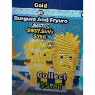 🏆 NYAN TRAIT!!! Gold Burguro and Fryuro 937.5M/s - SAB (Fast Delivery)