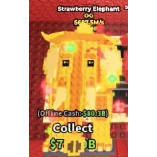 🏆 GOLD 'OG' STRAWBERRY ELEPHANT 687.5M/s - SAB (Fast Delivery)