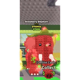 🐘 [OG] Strawberry Elephant 750M/s 🍓 - SAB (Fast Delivery)