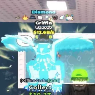 ‎🦅 8 TRAITS!!! DIAMOND [NEW] Griffin 12.6B/s🦁 - SAB (Fast Delivery)