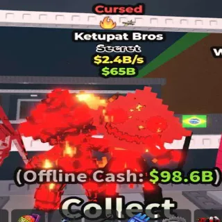 👹 2 TRAITS!!! NEW "CURSED" Ketupat Bros 2.4B/s - SAB (Fast Delivery)