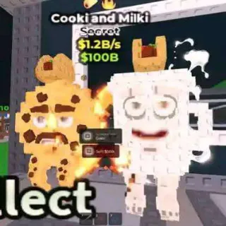 🔥 2 TRAITS!!! Cooki and Milki 1.2B/s - SAB (Fast Delivery)