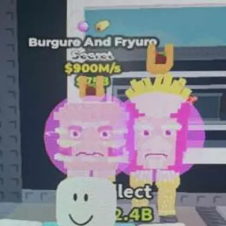 🍔 2 TRAITS!!! Burguro And Fryuro 900M/s - SAB (Fast Delivery)