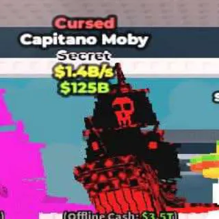 👹 Cursed Capitano Moby 1.4B/s - SAB (Fast Delivery)