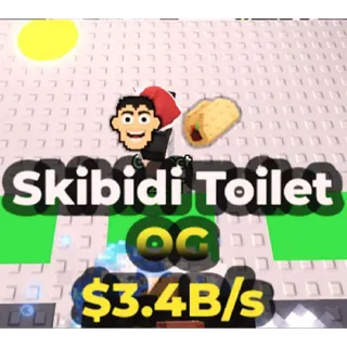🚽 2 TRAITS!!! [OG] Skibidi Toilet 3.4B/s 🧝‍♂️ - SAB (Fast Delivery)
