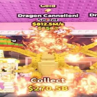 👑 TACO TRAIT!!! GOLD Dragon Cannelloni 812.5M/s - SAB (Fast Delivery)