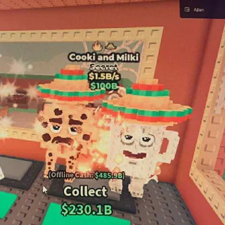 🔥 2 TRAITS!!! Cooki and Milki 1.5B/s - SAB (Fast Delivery)