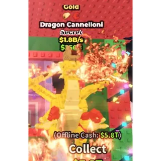 🌮 TACO & CRAB TRAIT!!! GOLD Dragon Cannelloni 1.8B/s 🦀- SAB (Fast Delivery)