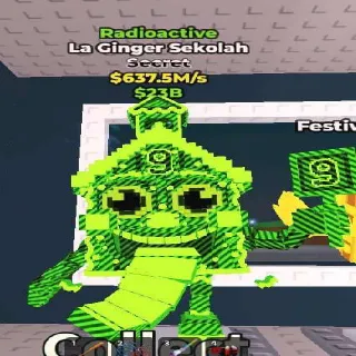 ☢️ Radioactive La Ginger Sekolah 637.5M/ - SAB (Fast Delivery)