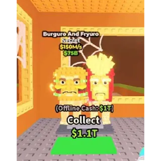 🍔Burguro And Fryuro 150M/s - SAB (Fast Delivery)