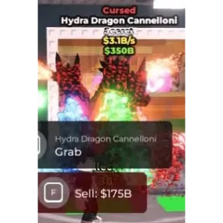 👹 CURSED Hydra Dragon Cannelloni 3.1B/s (Steal A Brainrot) 🐉