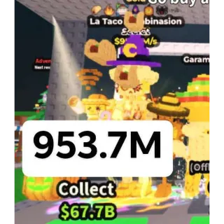 🟡 7 TRAITS!!! Gold La Taco Combinasion 953.7M/s - SAB (Fast Delivery)