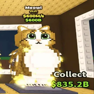 ‎🐱🦉 [OG] Meowl 600M/s - SAB (Fast Delivery)