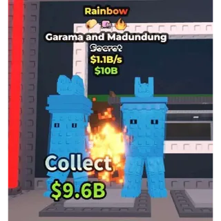 🌈 3 TRAITS!!! RAINBOW Garama and Madundung 1.1B/s - SAB (Fast Delivery)