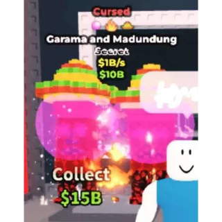 👹 3 TRAITS!!! Cursed Garama and Madundung 1B/s - SAB (Fast Delivery)