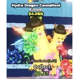 🔥 3 TRAITS!!! Hydra Dragon Cannelloni 4.3B/s - SAB (Fast Delivery)