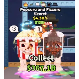 🍿 6 TRAITS!!! Popcuru and Fizzuru 4.3B/s - SAB (Fast Delivery)