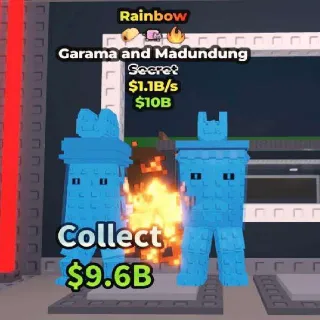🌈 3 TRAITS!!! RAINBOW Garama and Madundung 1.1B/s - SAB (Fast Delivery)