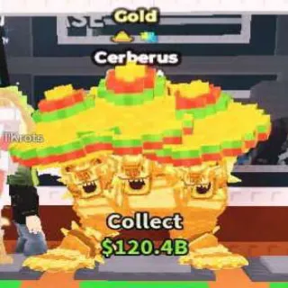 🏆 2 TRAITS!!! Gold Cerberus 1.6B/s - SAB (Fast Delivery)