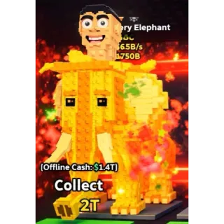 👑 3 TRAITS!!! [OG] Strawberry Elephant 6.5B/s 🍓 - SAB (Fast Delivery)