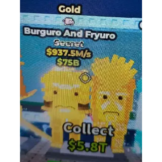🏆 NYAN TRAIT!!! Gold Burguro and Fryuro 937.5M/s - SAB (Fast Delivery)