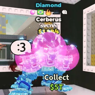 💎 5 TRAITS!!! Diamond Cerberus 3.9B/s - SAB (Fast Delivery)