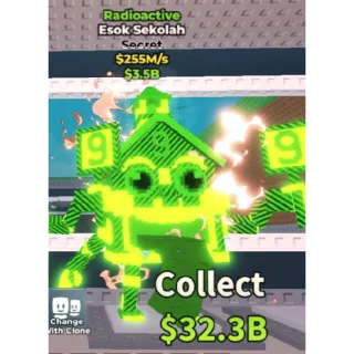 ☢️ Radioactive Esok Sekolah 255M/s - SAB (Fast Delivery)