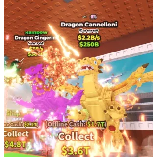 🐲 GOD TIER Dragon Bundle (Steal A Brainrot)